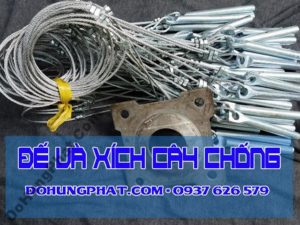 Đế xích cây chống