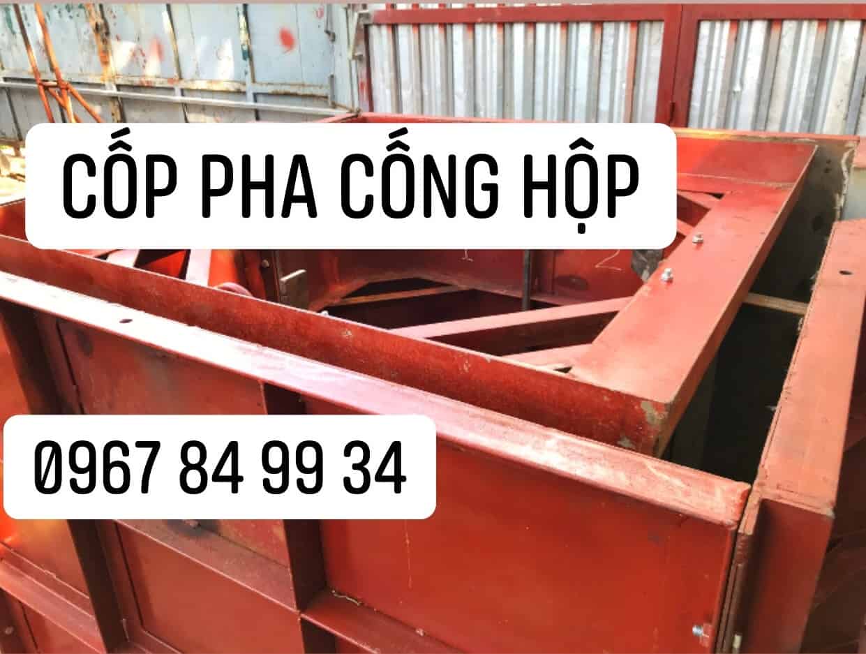 Cốp pha cống hộp (ván khuôn cống hộp)