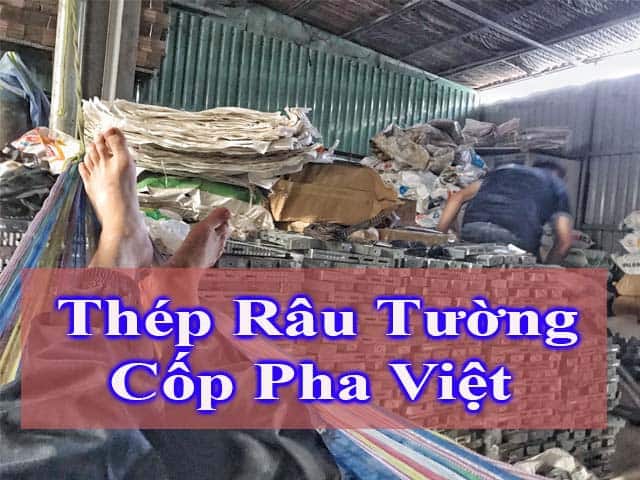 Thép râu tường Cốp Pha Việt