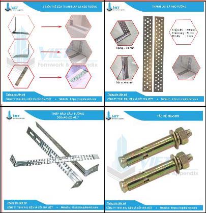bc3a1t-thc3a9p-rc3a2u-tc6b0e1bb9dng Bát neo tường và thép râu
